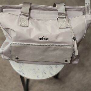 Kipling Cream Purse
